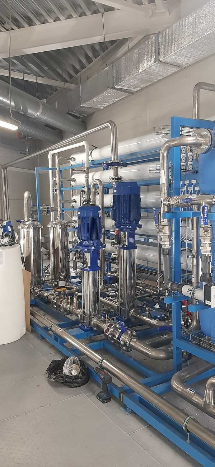 Установки обратного осмоса, очистка воды промышленные установки в Ижевске 